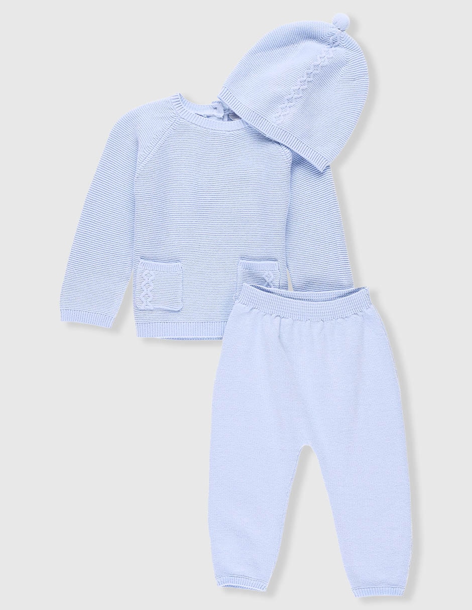 Conjunto de algodón para bebé niño