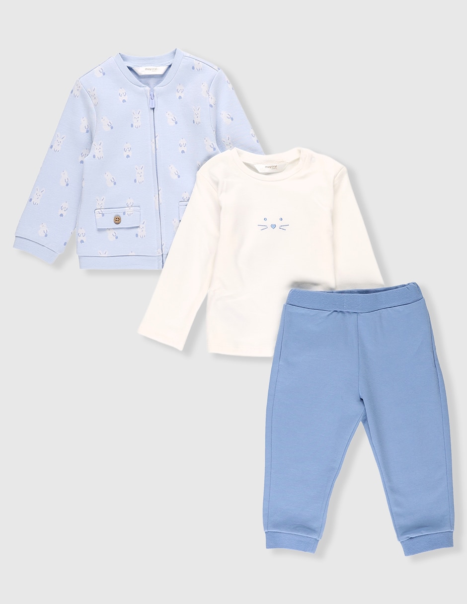 Conjunto de algodón para bebé