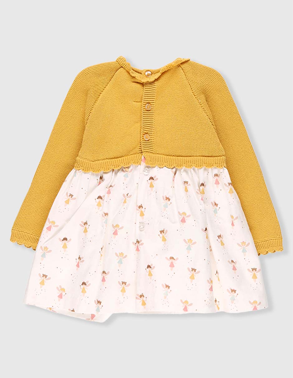Vestido manga regular para bebé niña 2