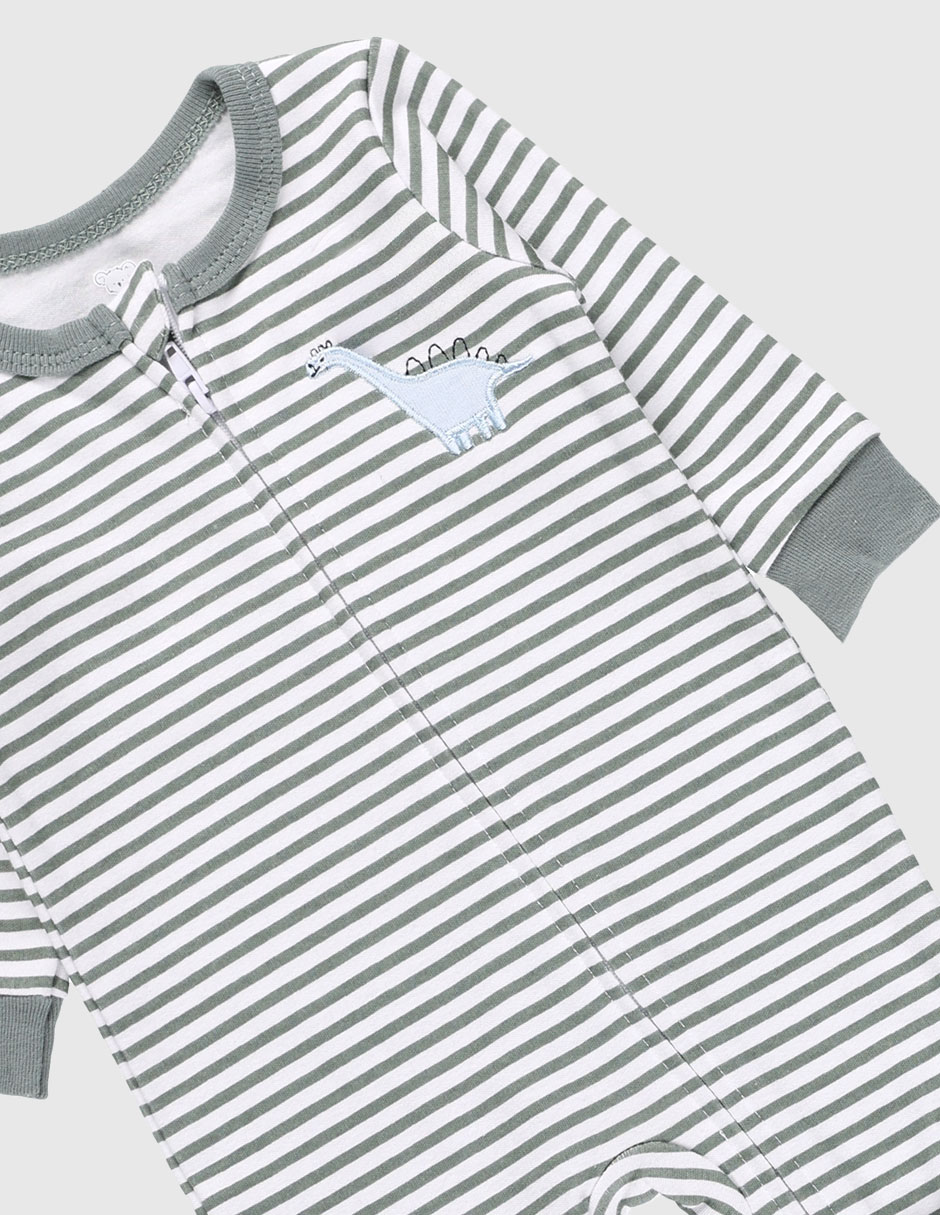 Set de mamelucos de algodón para bebé niño 4
