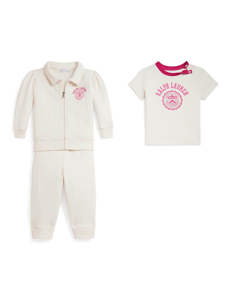 Conjunto deportivo de algodón para bebé
