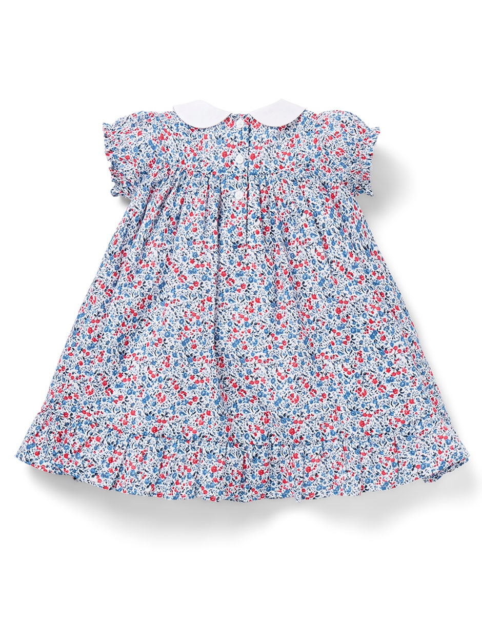 Vestido manga globo para niña 2