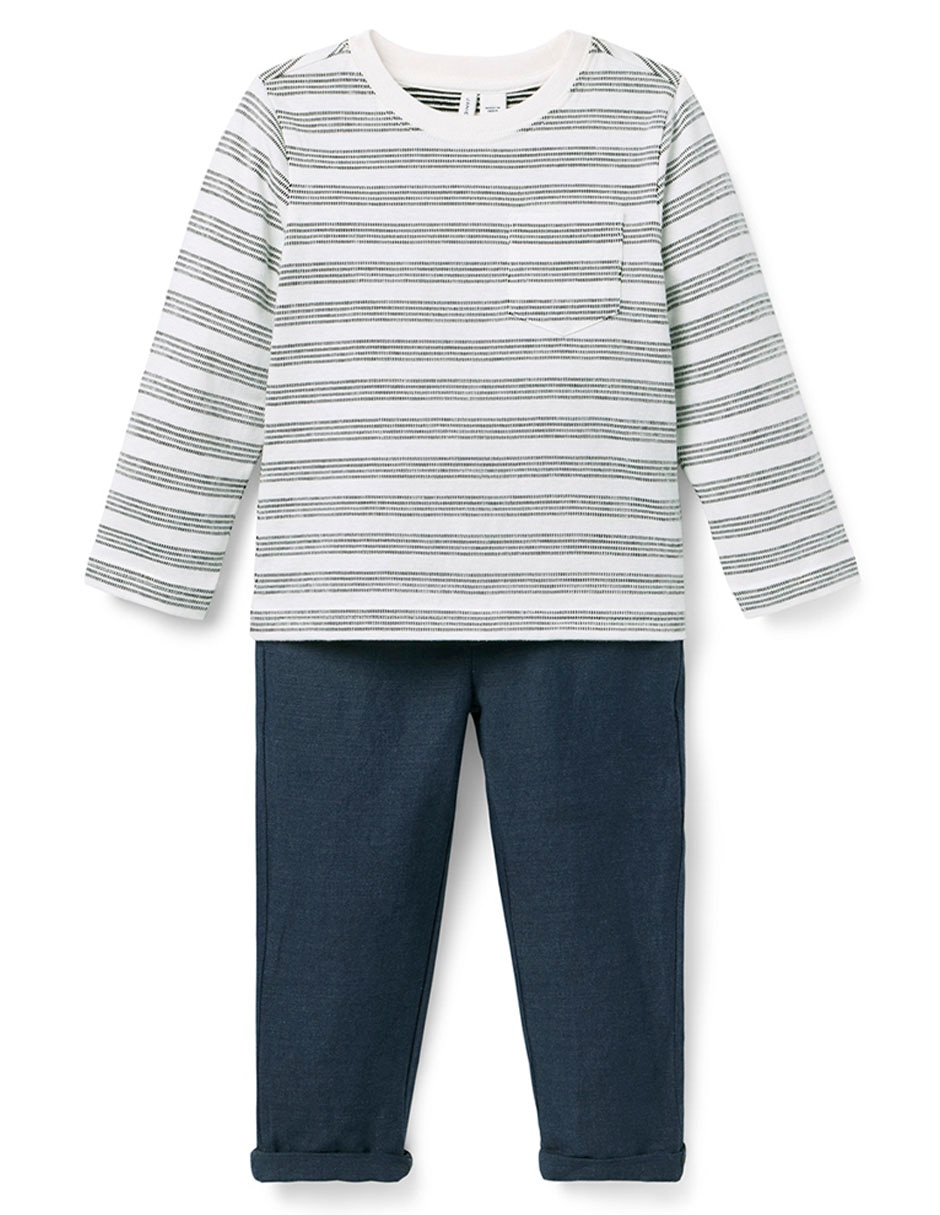 Conjunto de algodón para niño
