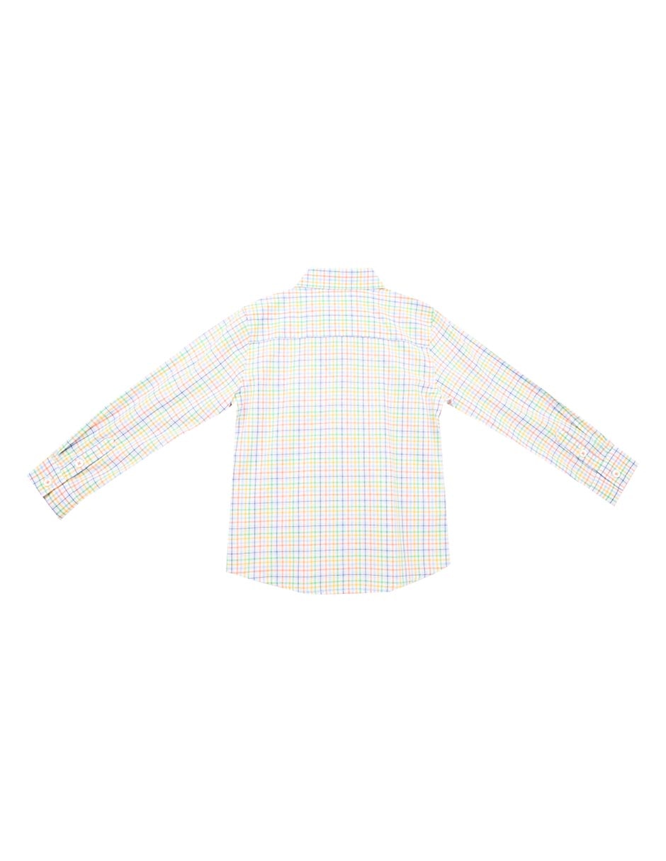 Camisa casual Blaine de algodón manga larga para niño 2