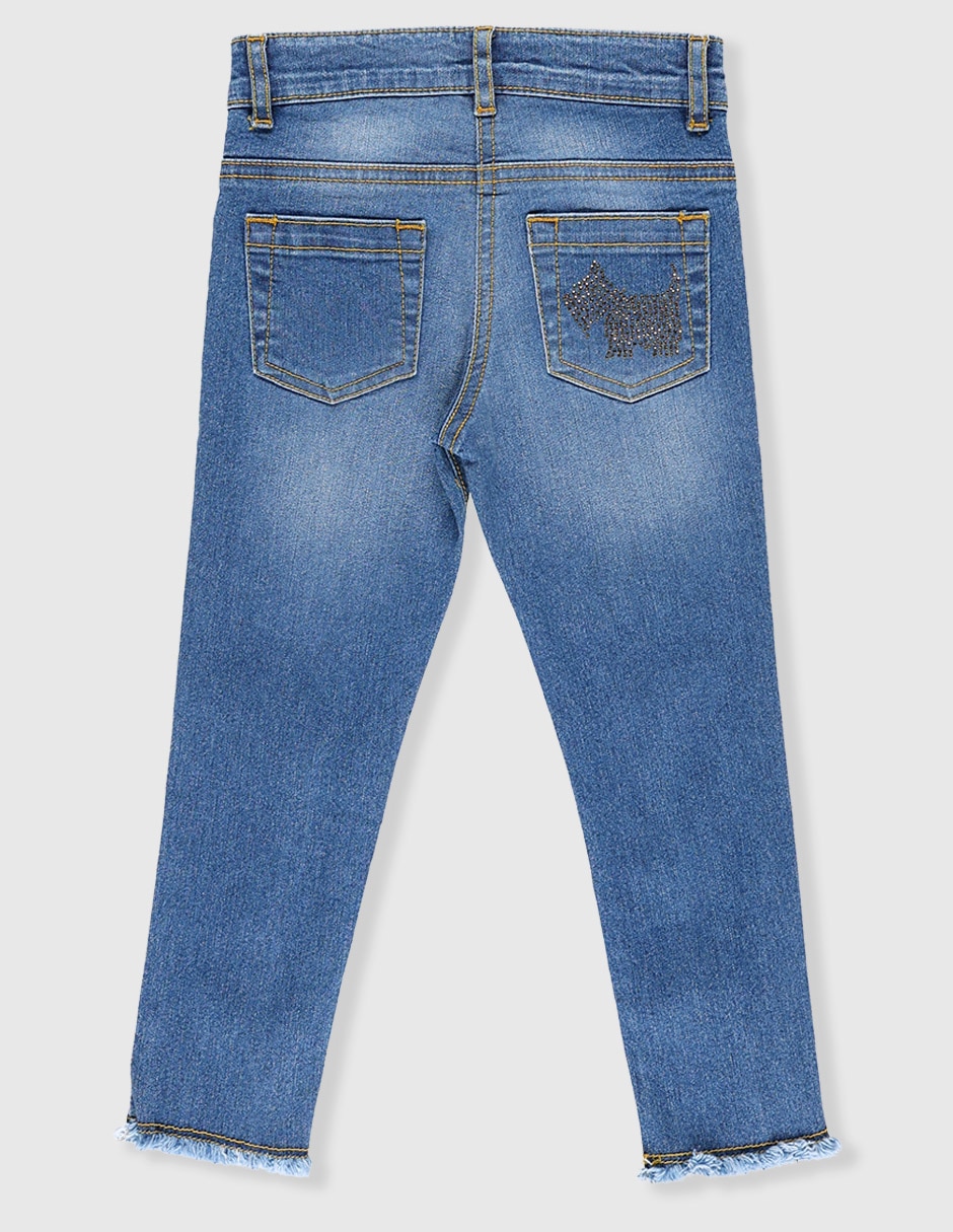 Jeans straight para bebé niña 2