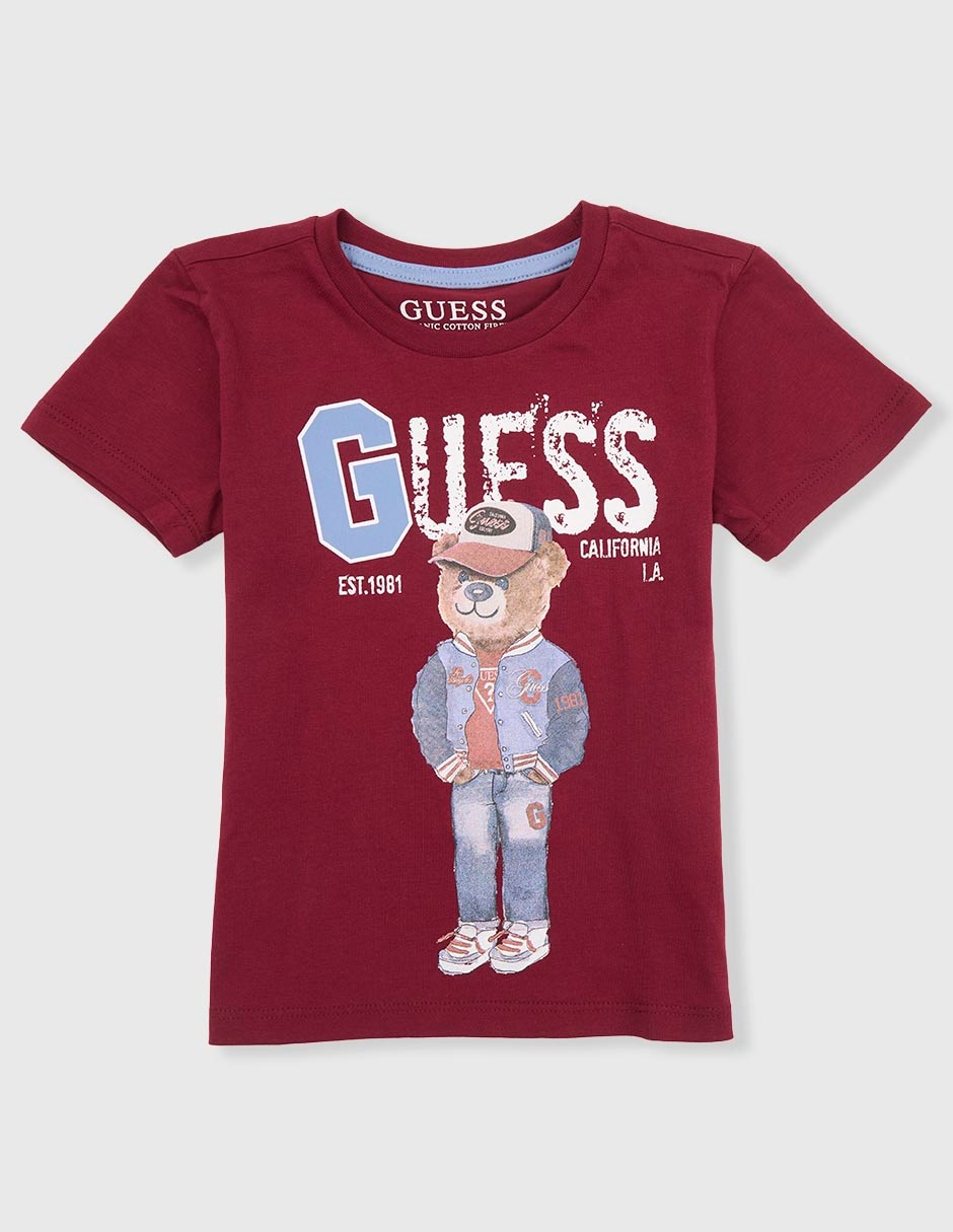 Playera Guess manga corta para bebé niño Babies 