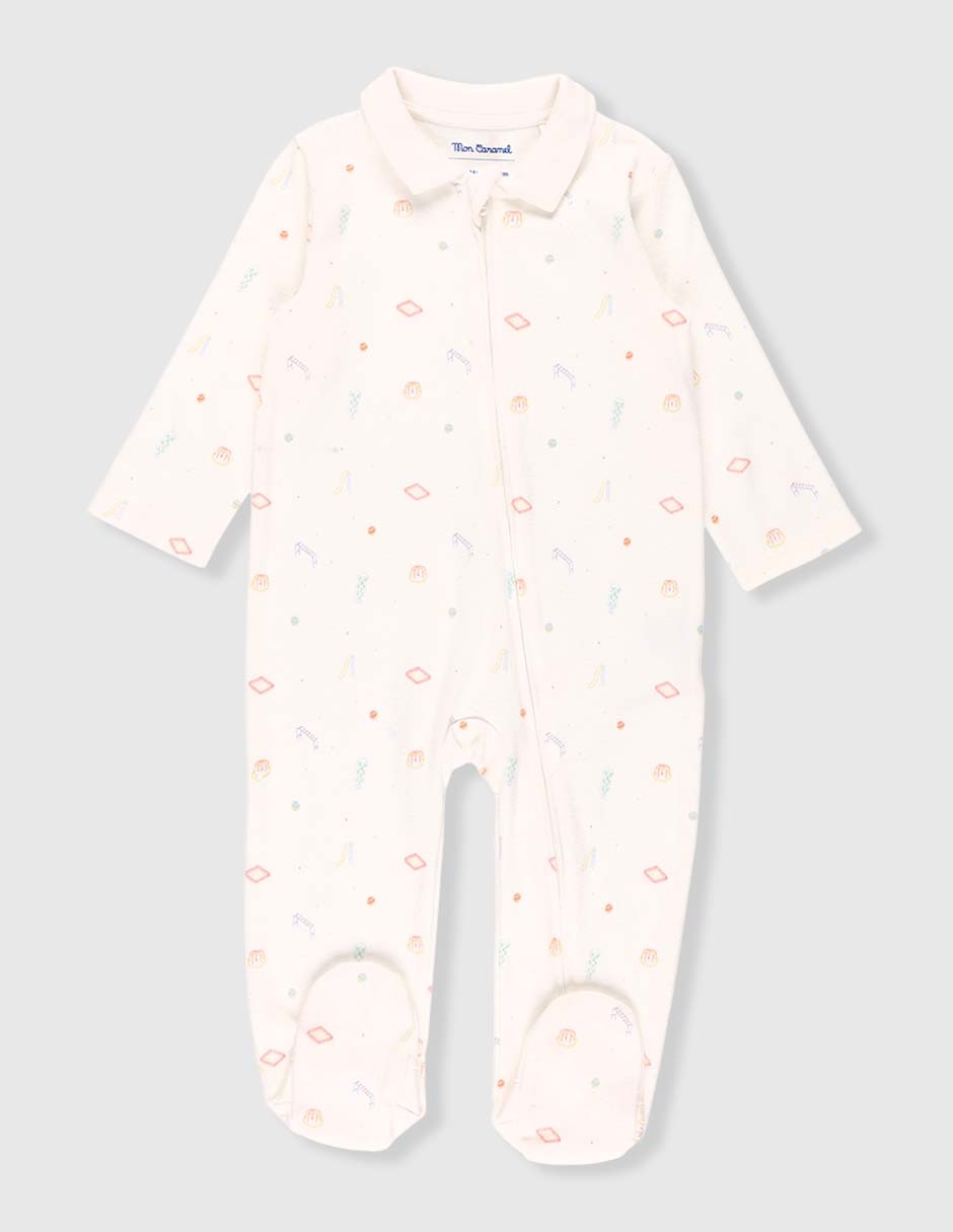 Mameluco de algodón infantil