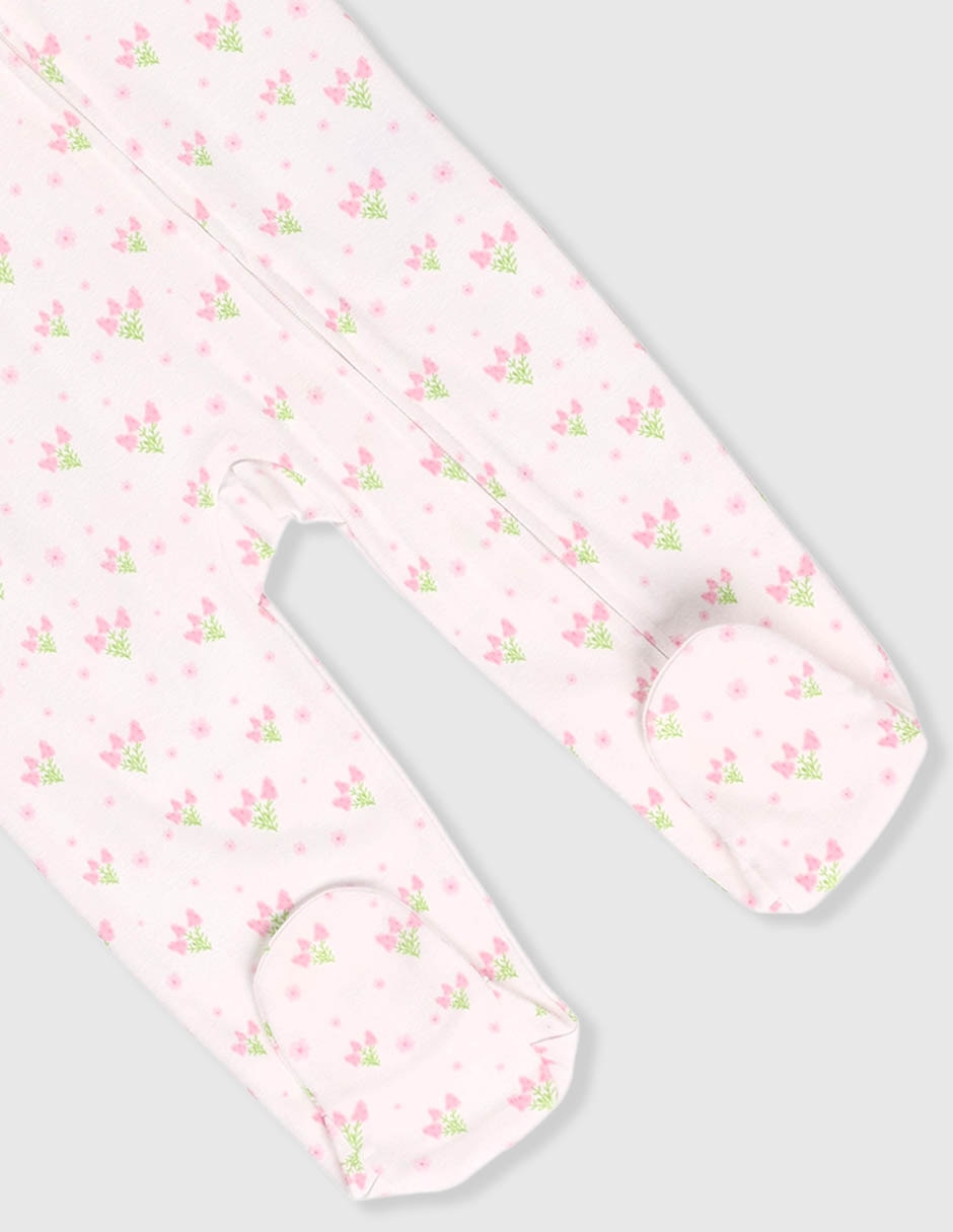 Mameluco de algodón para bebé niña 4