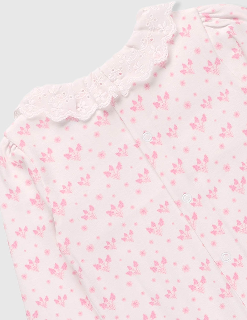 Mameluco de algodón para bebé niña 4