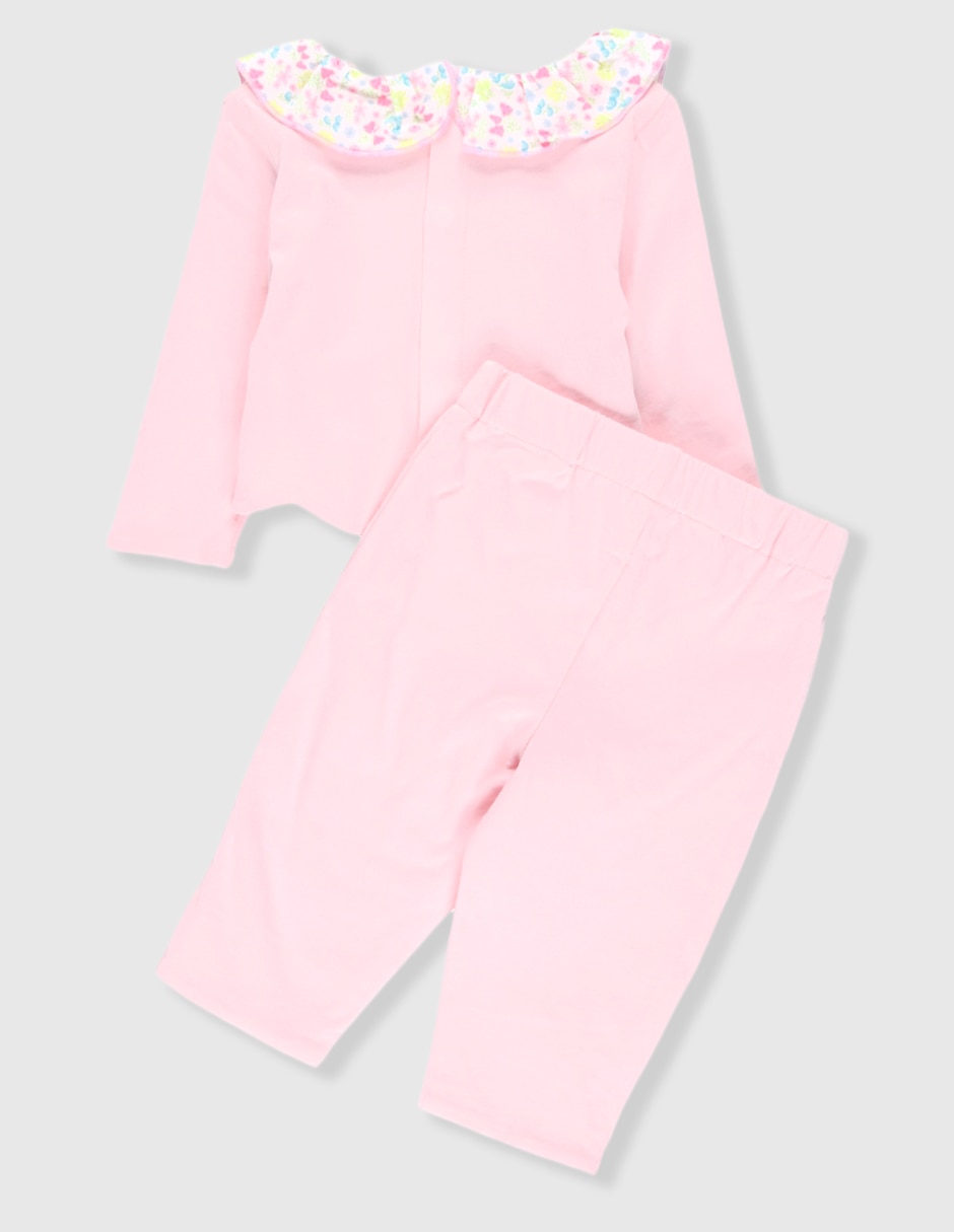 Conjunto de algodón para bebé niña 2