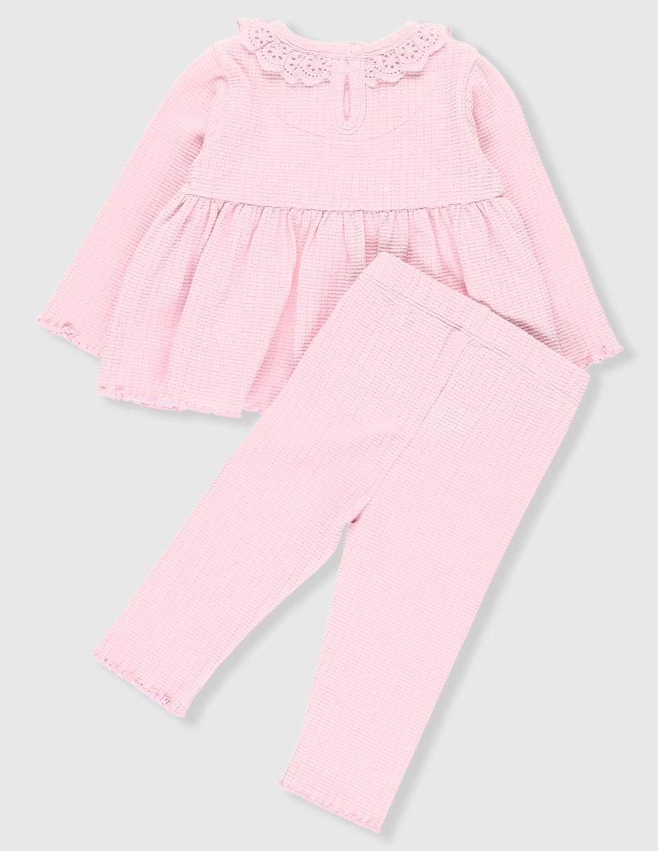 Conjunto de algodón para niña 2