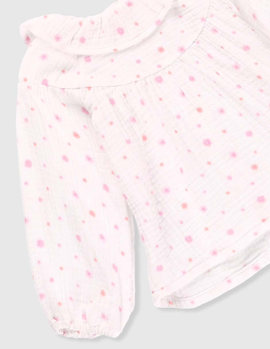 Conjunto de algodón para bebé niña 3