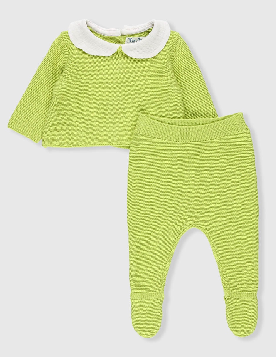 Conjunto legging de algodón para bebé niña