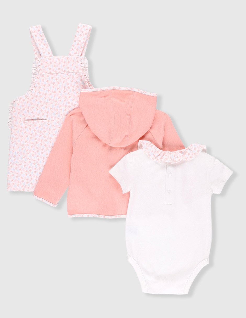 Conjunto de algodón para bebé niña 2