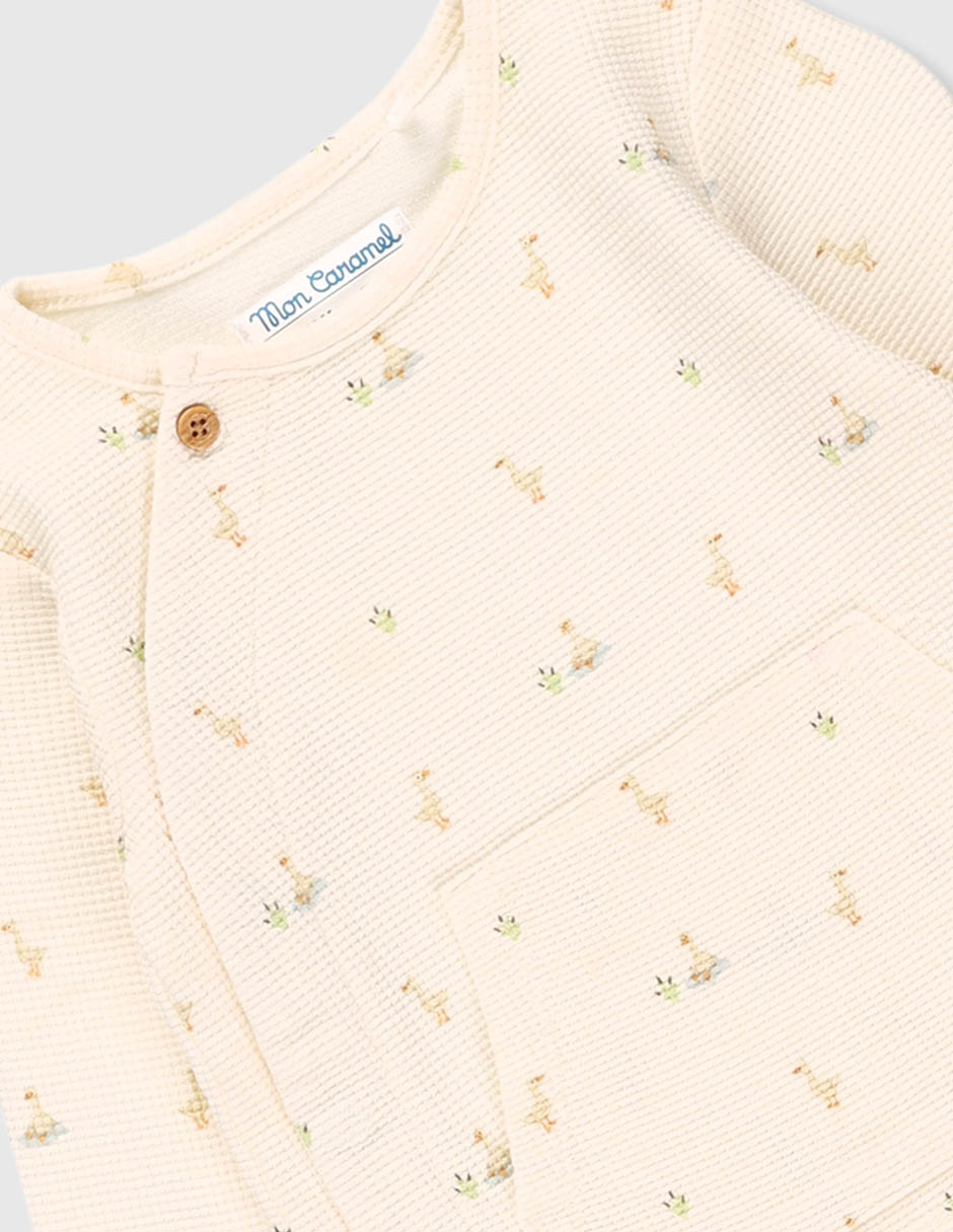 Conjunto de algodón para bebé niña 3