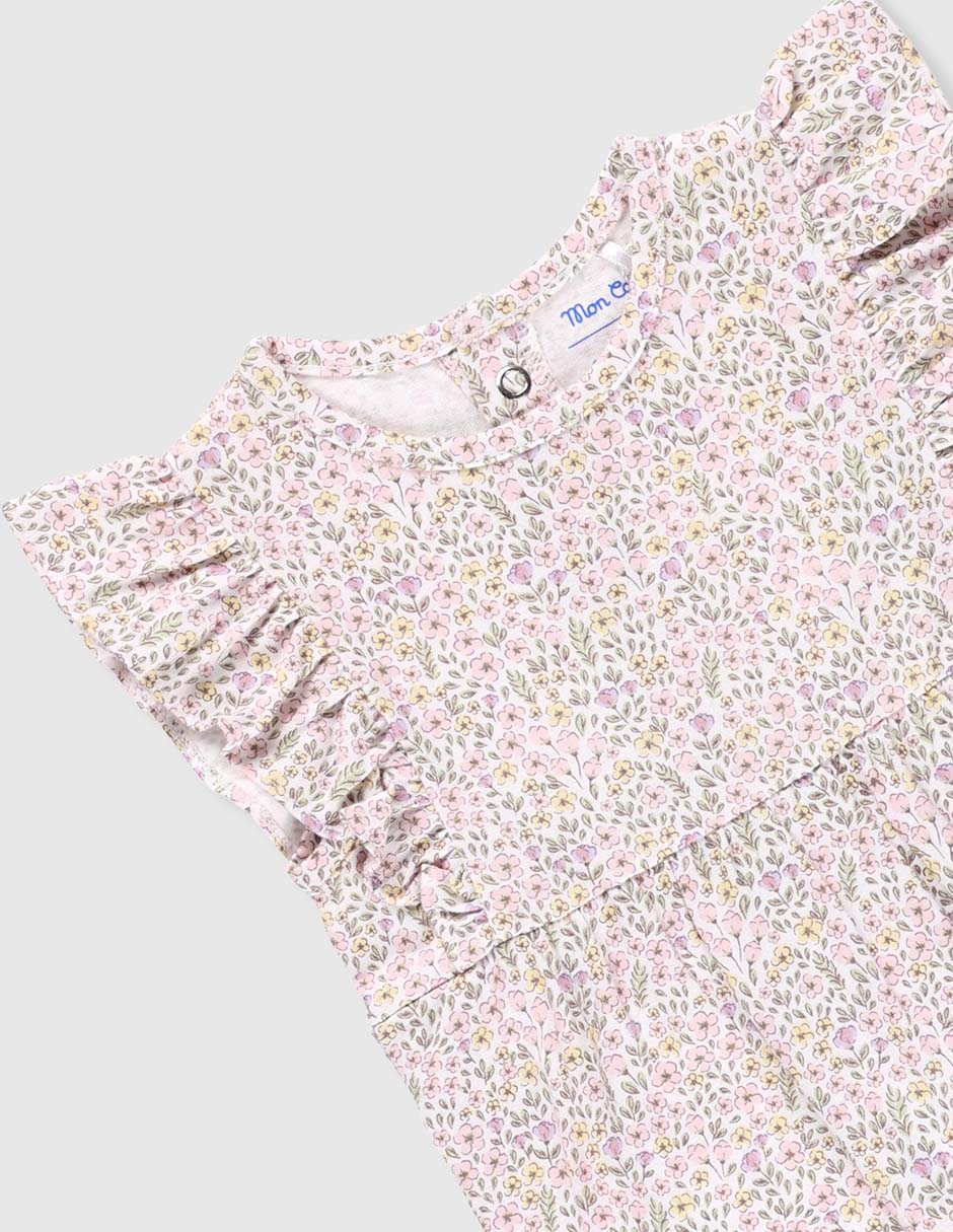 Jumpsuit de algodón para bebé niña 3
