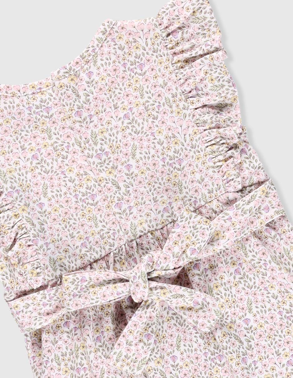 Jumpsuit de algodón para bebé niña 4