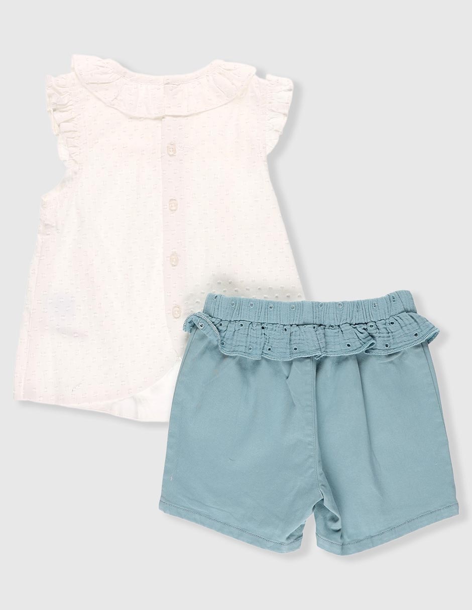 Conjunto de algodón para niña 2