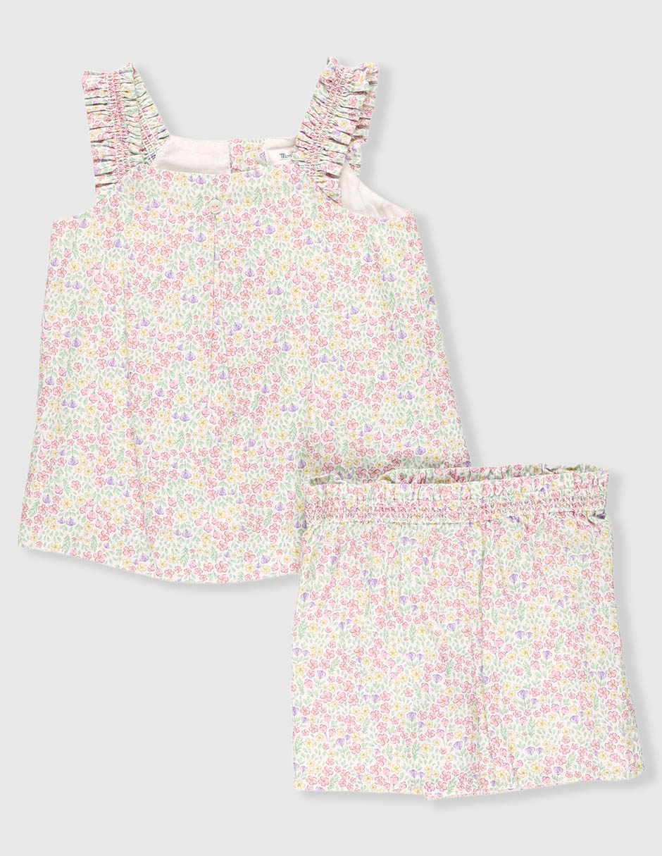 Conjunto de algodón para bebé niña Conjunto de algodón para bebé niña