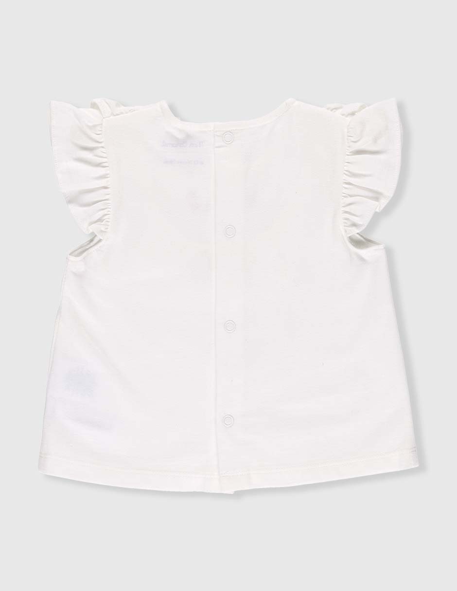 Playera manga corta para bebé niña 2