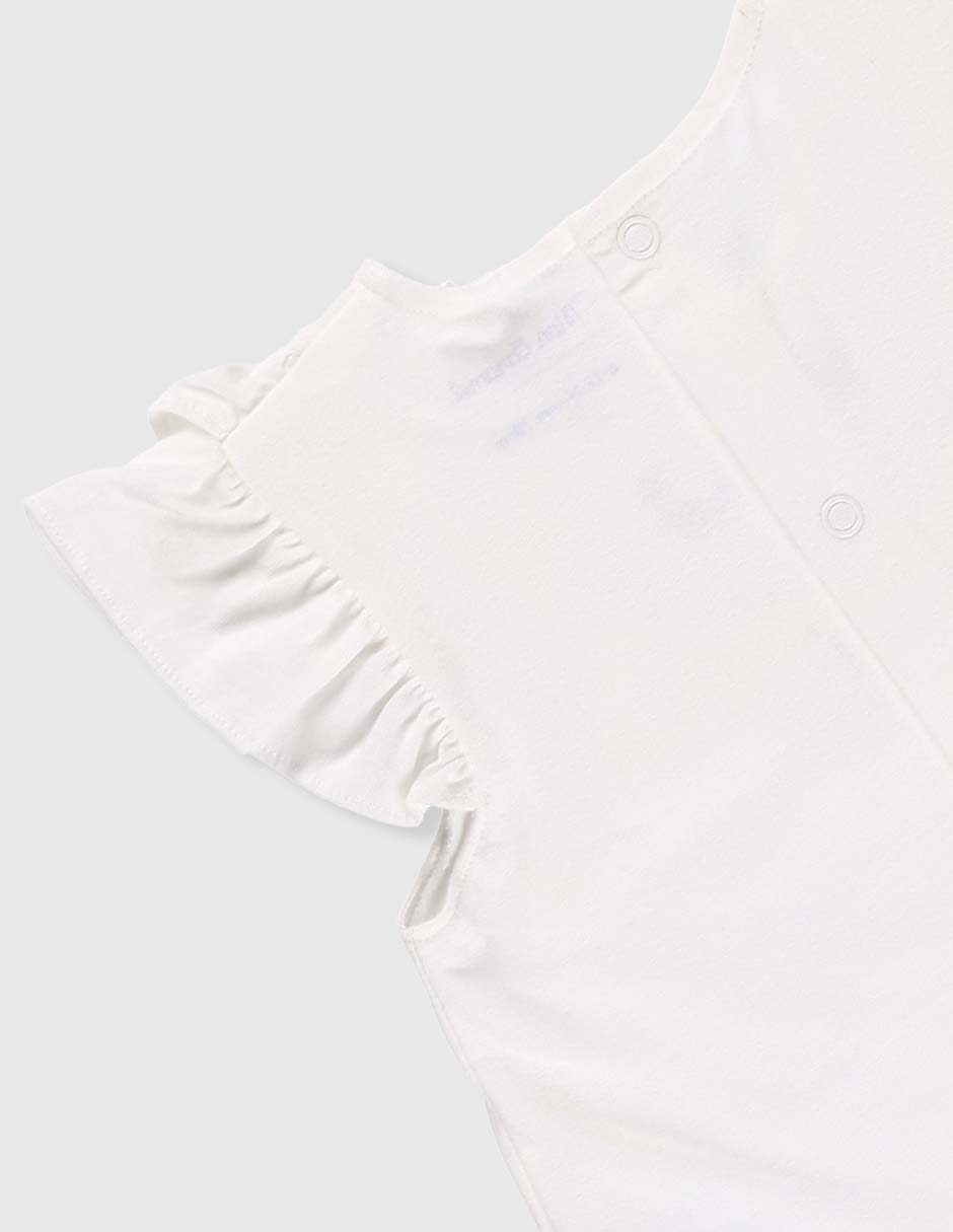 Playera manga corta para bebé niña 4