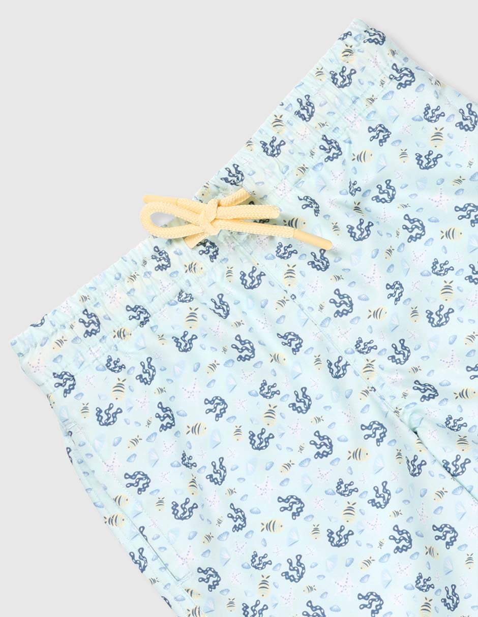 Traje de baño short para bebé 4
