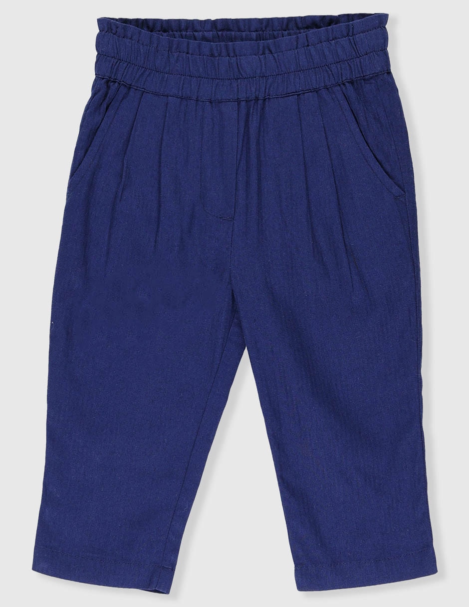 Pantalón con resorte relaxed para bebé niño Pantalón con resorte relaxed para bebé niño