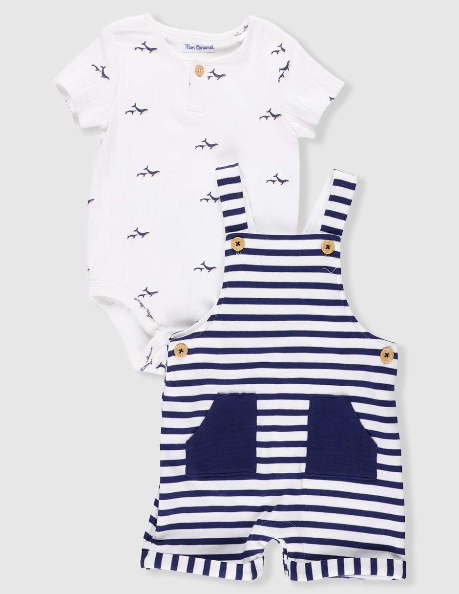 Conjunto de algodón para bebé niño