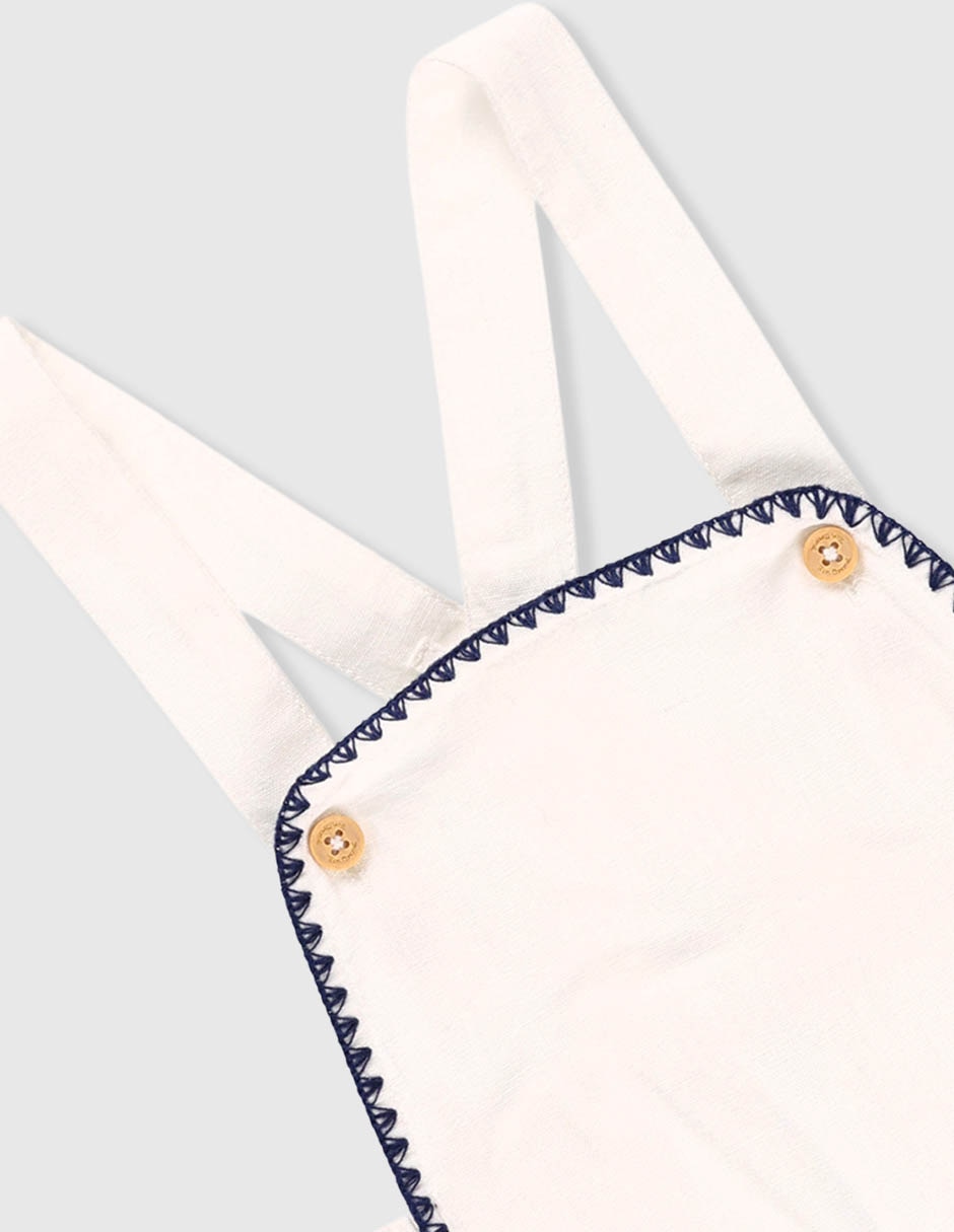 Conjunto ceremonia de algodón para bebé 4