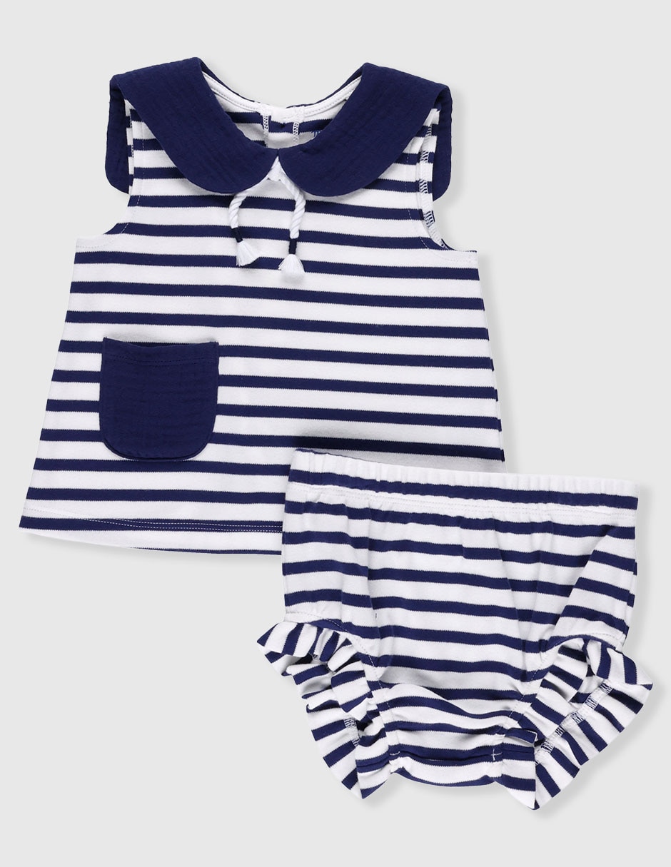 Conjunto de algodón para bebé niña