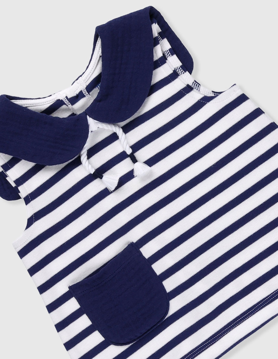 Conjunto de algodón para bebé niña 4