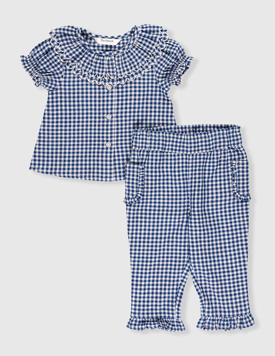 Conjunto de algodón para niña