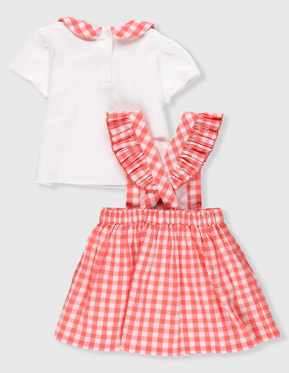 Conjunto casual de algodón para bebé niña 2