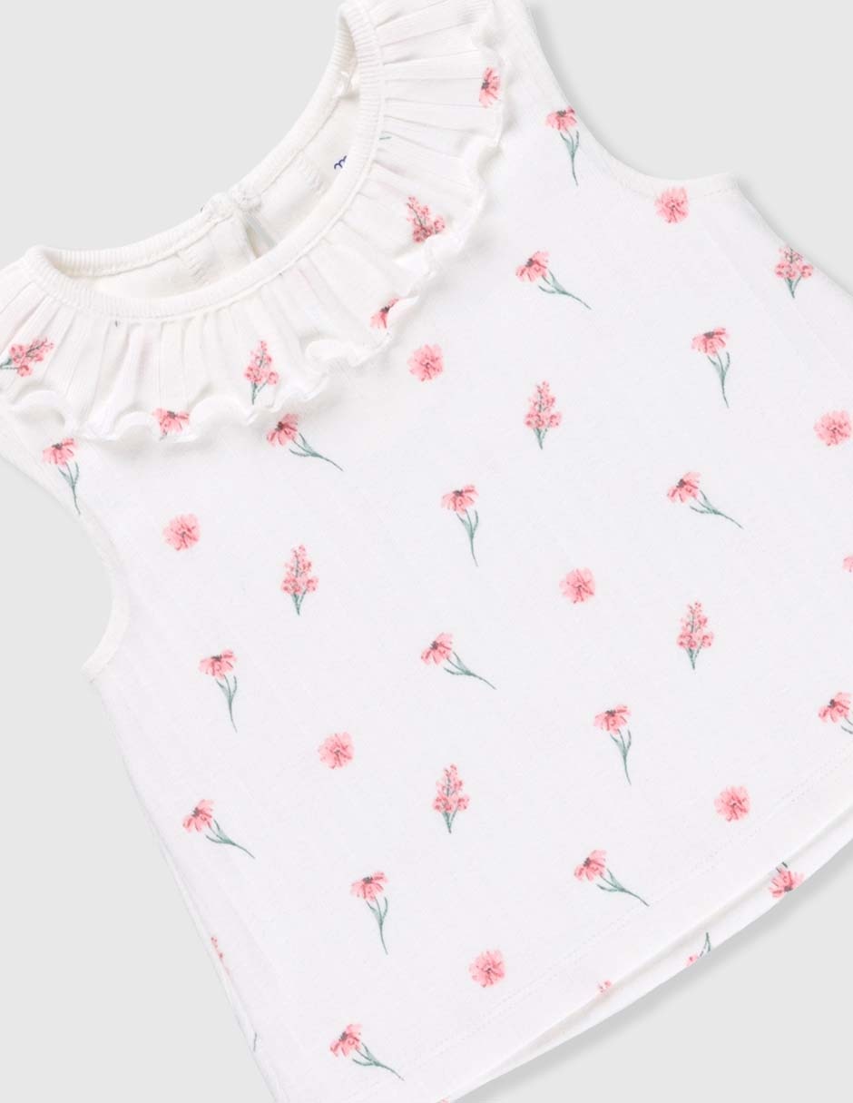 Conjunto de algodón para bebé niña 4