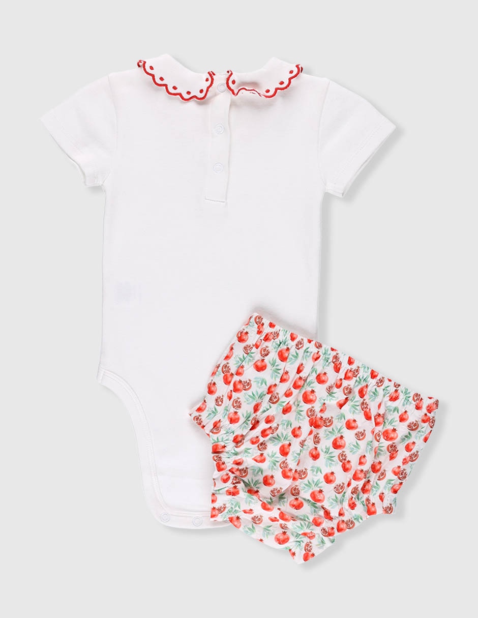 Conjunto de algodón para bebé niña 2