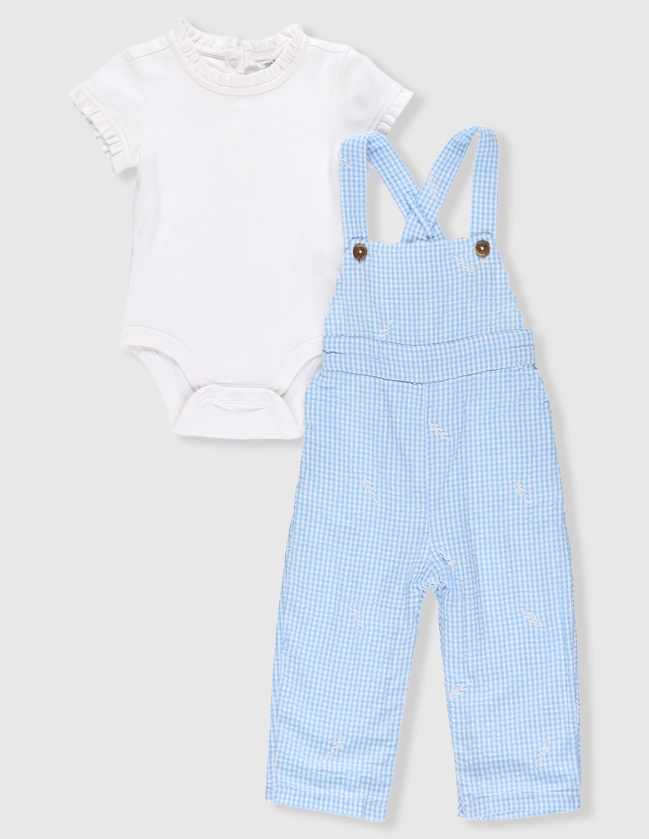 Conjunto de algodón para bebé niña