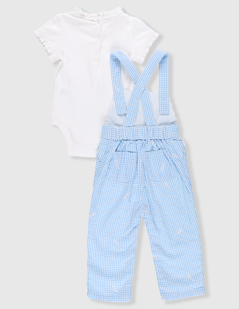 Conjunto de algodón para bebé niña 2
