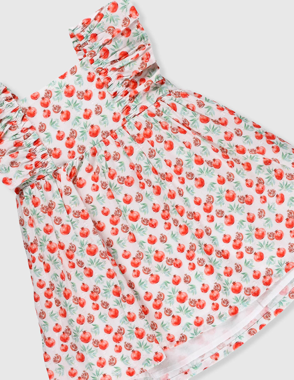 Conjunto vestido sin manga para bebé niña 3