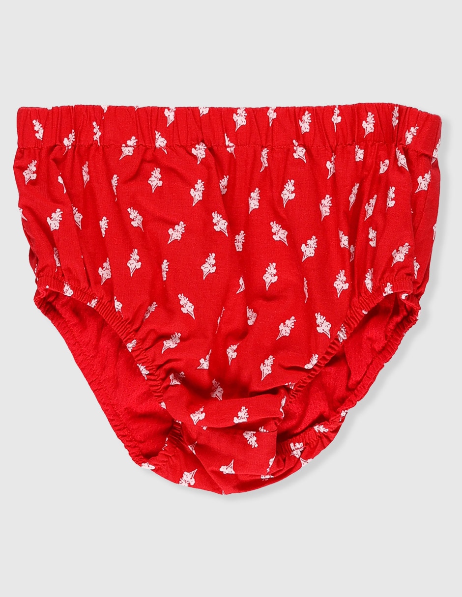 Vestido con calzón para bebé niña 4