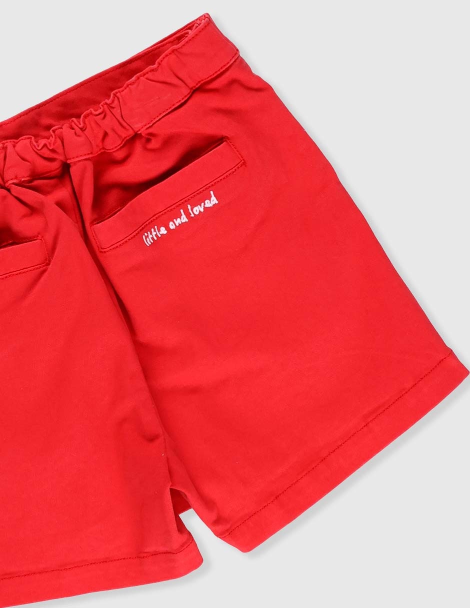 Falda short de algodón para bebé niña 4