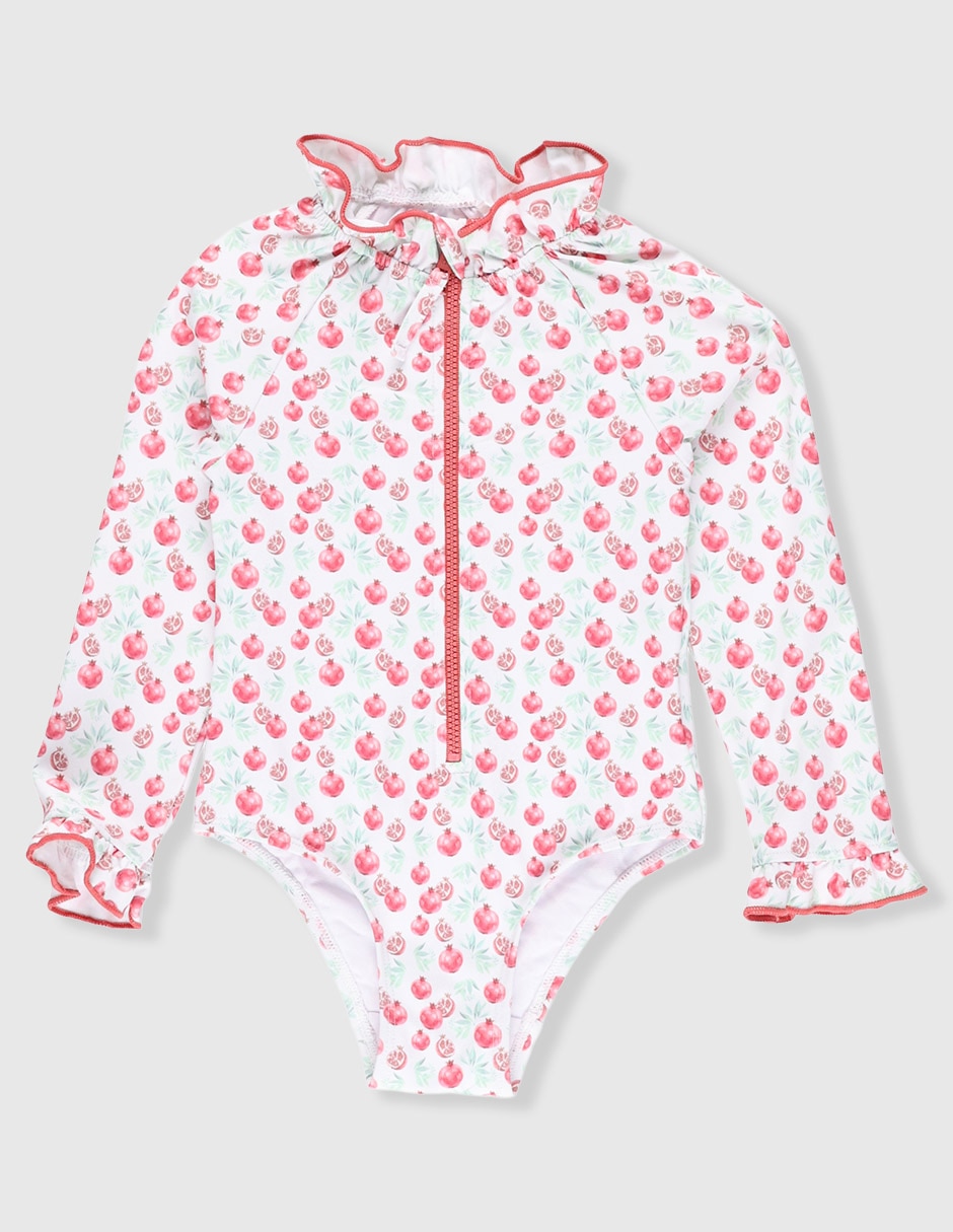 Traje de baño completo para niña Traje de baño completo para niña