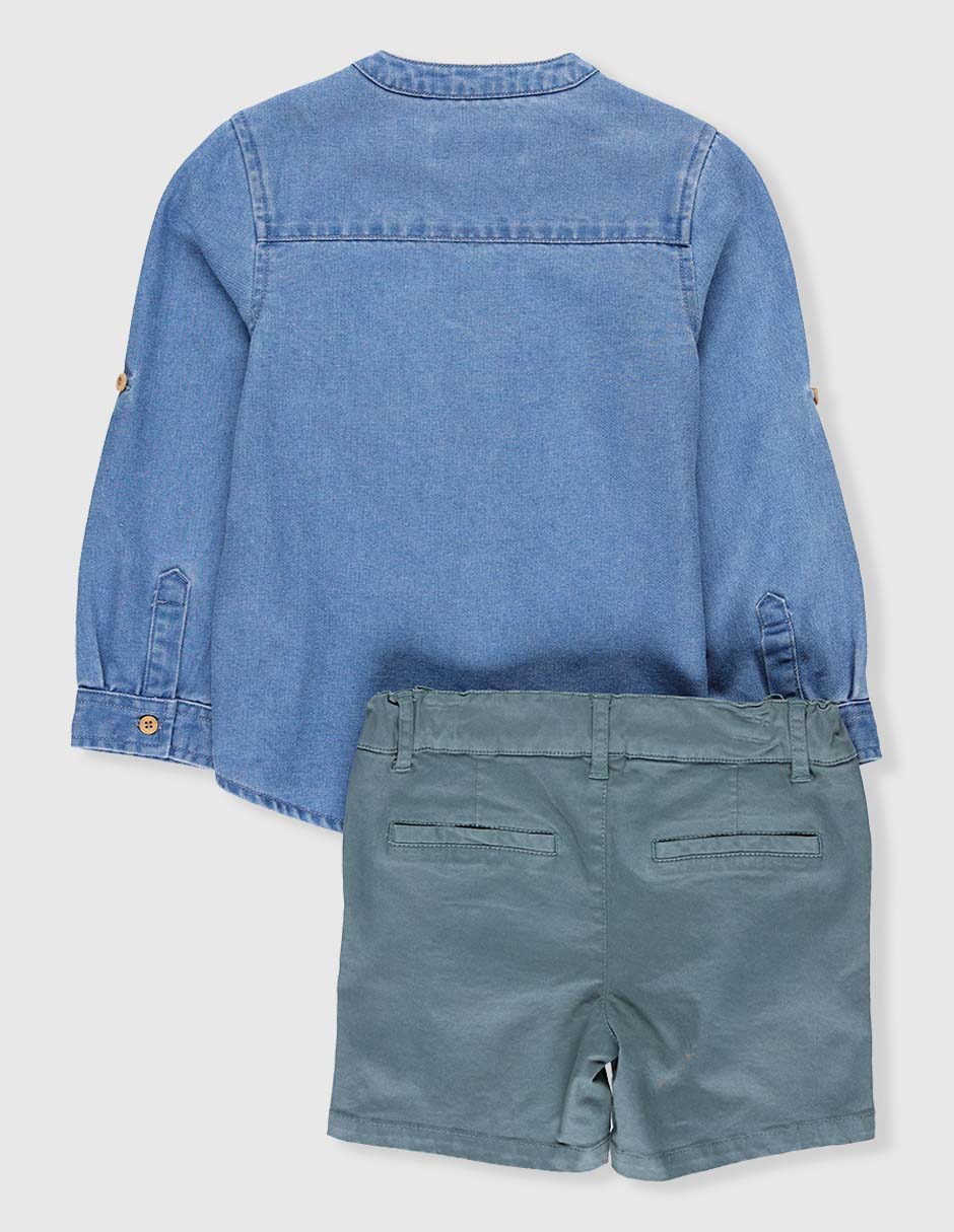 Conjunto de algodón para bebé niño 2