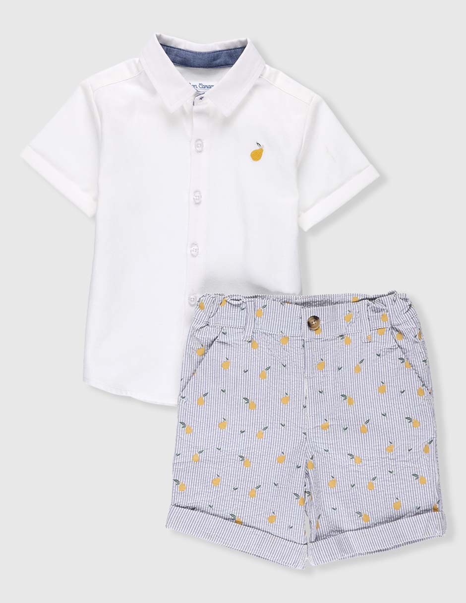 Conjunto de algodón para bebé niño Conjunto de algodón para bebé niño
