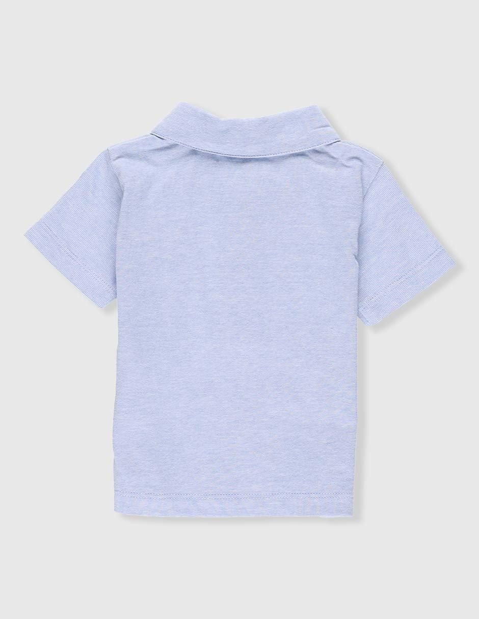 Playera tipo polo de algodón para bebé niño 2