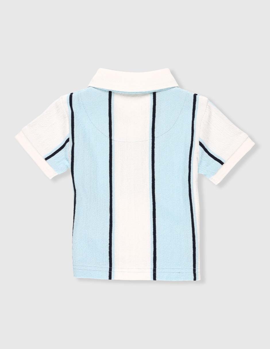 Player tipo polo de algodón para bebé niño 2