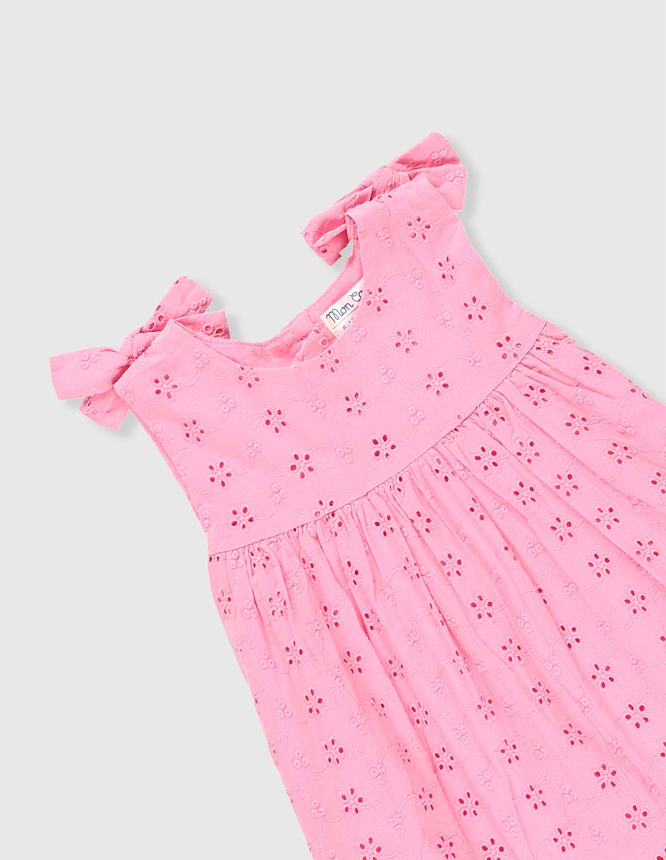Vestido con calzón para bebé niña 3