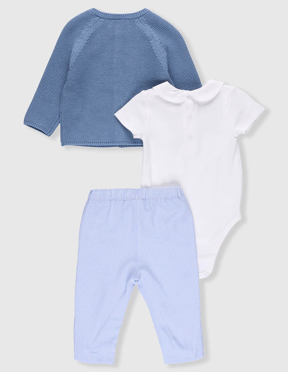 Conjunto de algodón para bebé niño 2