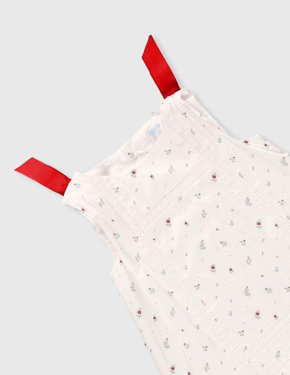 Vestido con calzón para bebé niña 3