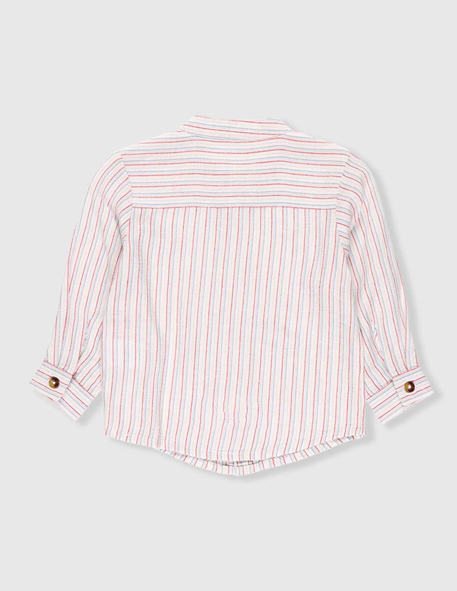 Camisa casual manga larga para niña 2