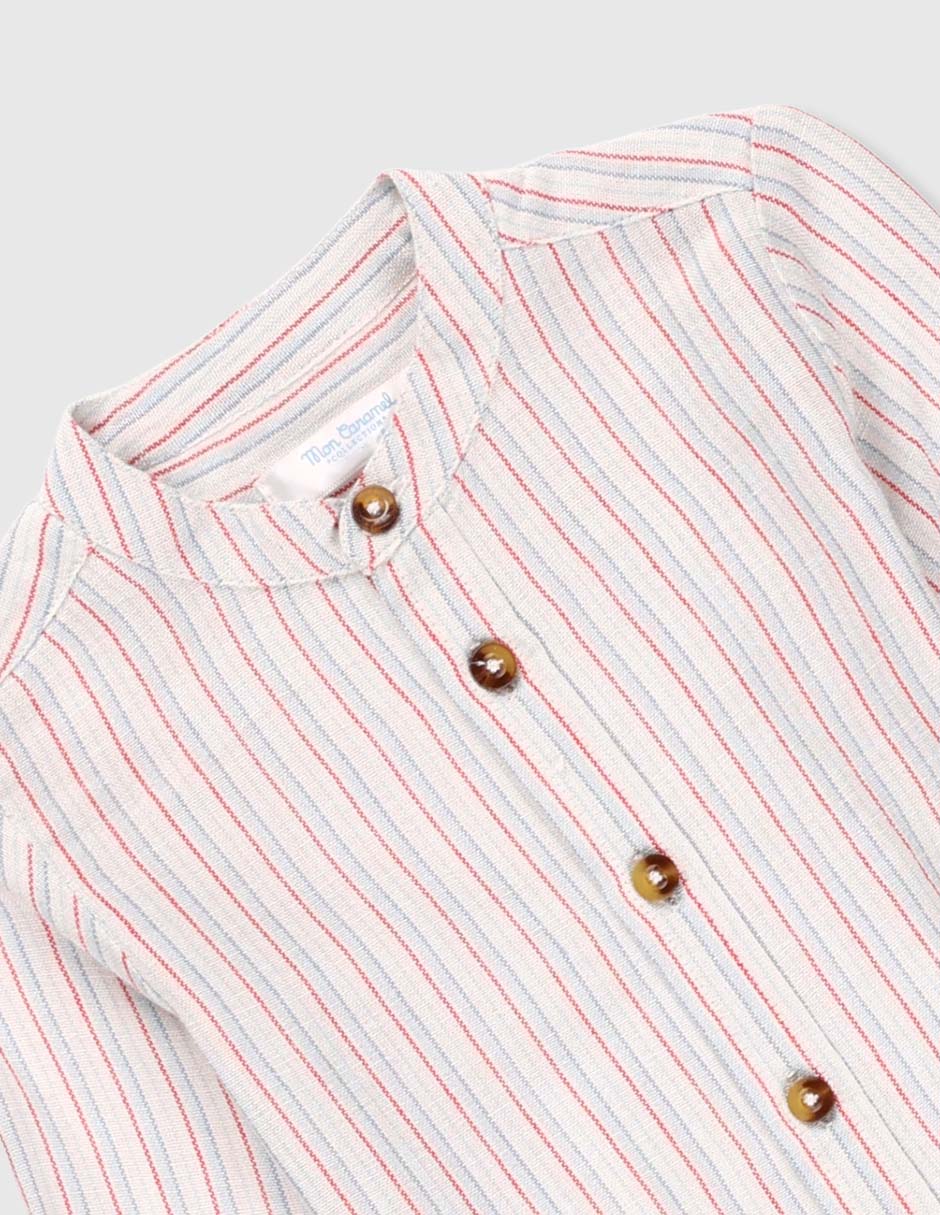 Camisa casual manga larga para niña 3